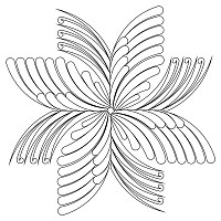 poinsettia feather 001